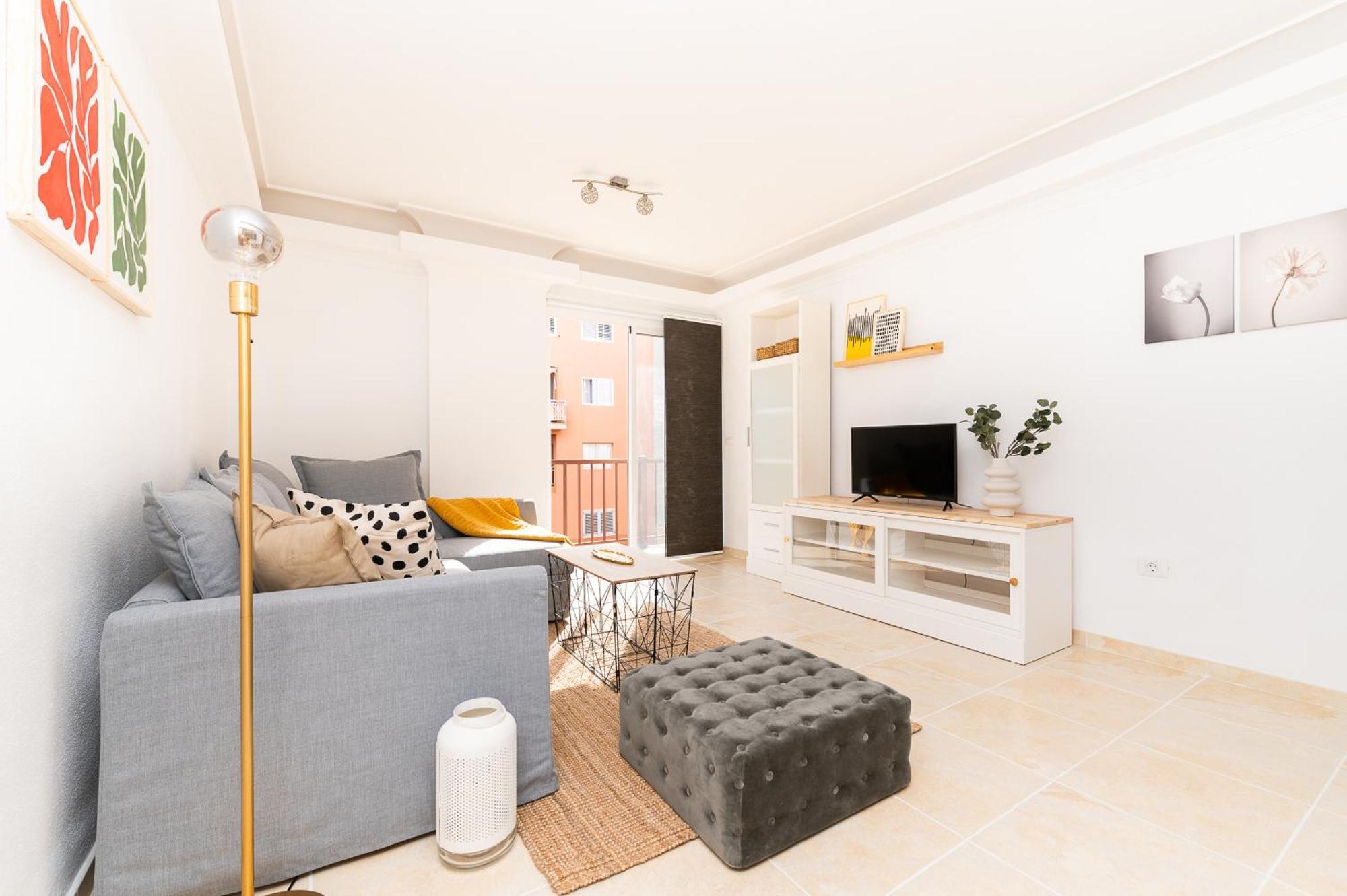 Apartamento Coqueto Con Terraza Junto A Candelaria Eksteriør billede